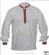 Folklórna košeľa bavlnená zdobená - (FK-05ba-z)