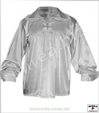 Čipkovaná košeľa so sedlom saténová - (CKS-01sa)