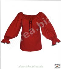 Dámska baroková košeľa bavlnená - (DBK-03ba)