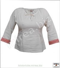 Dámska  slovanská košeľa ľanová ODAL - (DSK-03la-Odal)