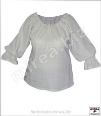 Ľudová košeľa dámska ľanová - (LKD-01la)