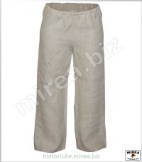 Ľudové nohavice ľanové - (LN-01rtl)