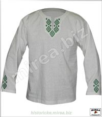 Slovanská košeľa ľanová vyšívaná - (SK-03la-v)