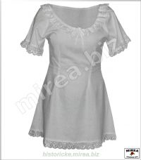 Svadobná nočná košeľa dámska - (SNKD-01ba-v)